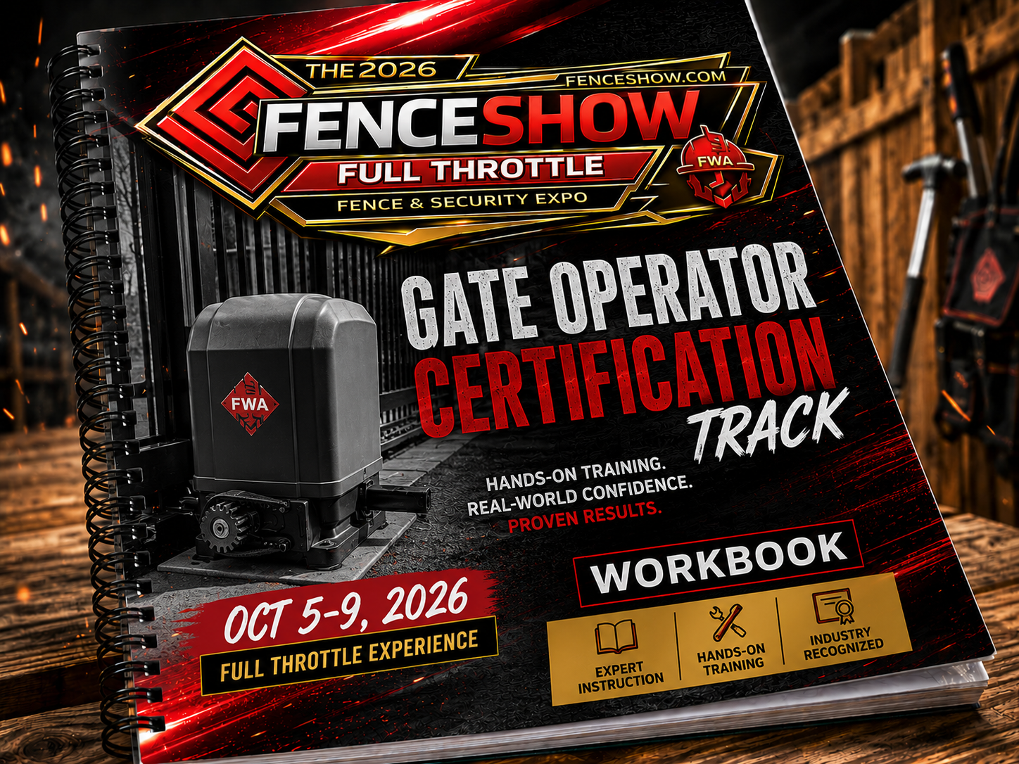 Gate Operator Certification Track Workbook — Hands-On Training