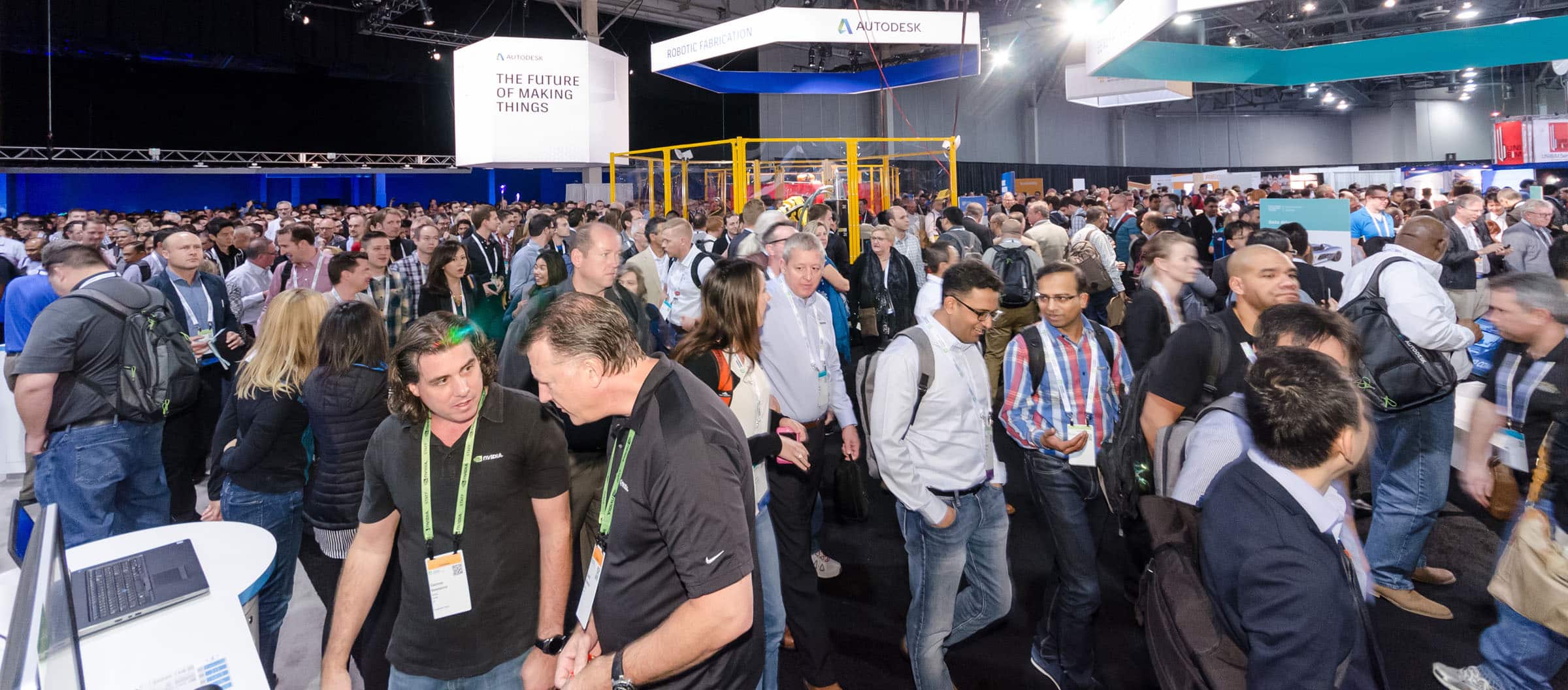 Bustling Expo Floor at The Fence Show